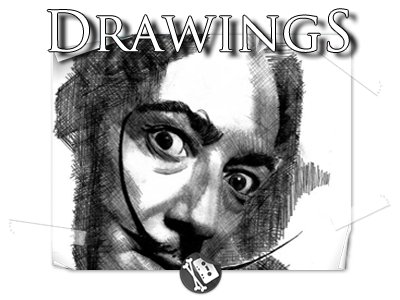 Drawings by Mickey Scalzo