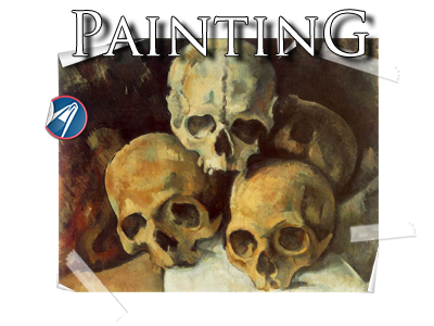 Painting by Mickey Scalzo