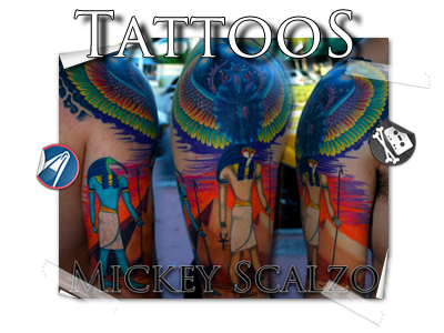 Tattoos by Mickey Scalzo